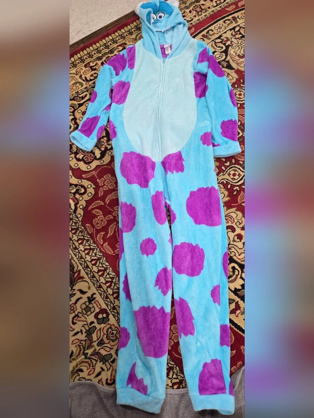 Monster One-Piece Hooded Pajamas